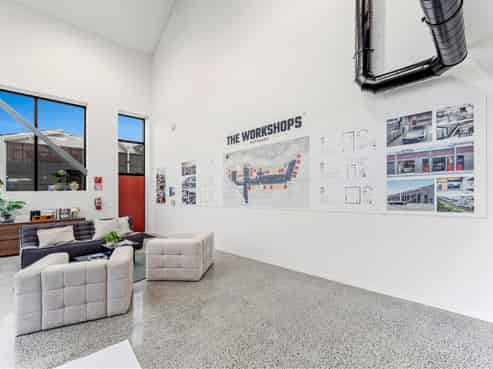 Sole hospitality unit in The Workshops