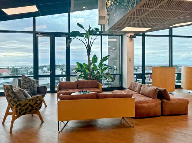 Many ways to work your way in Regus Cider Building