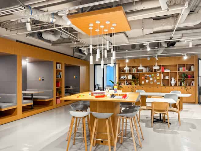 Reserved coworking spot in Commercial Bay