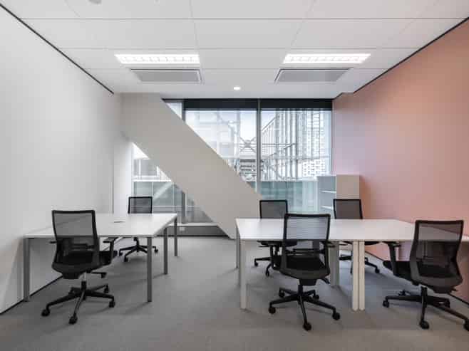 Reserved coworking spot in Commercial Bay