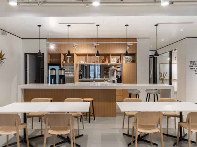 Reserved coworking spot in Commercial Bay