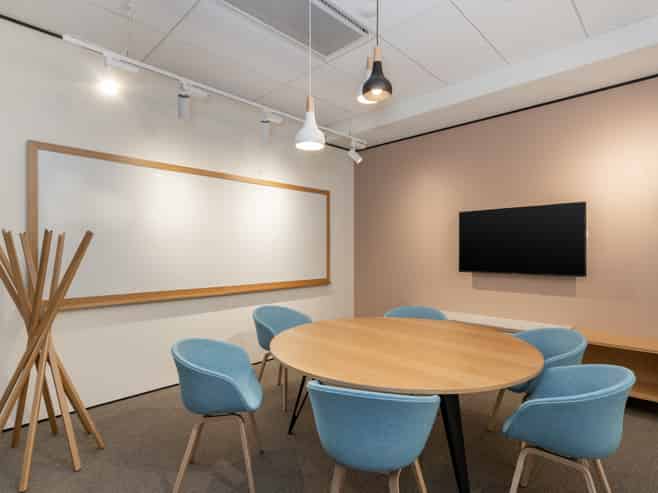 Reserved coworking spot in Commercial Bay