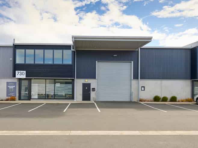 Modern commercial warehouse