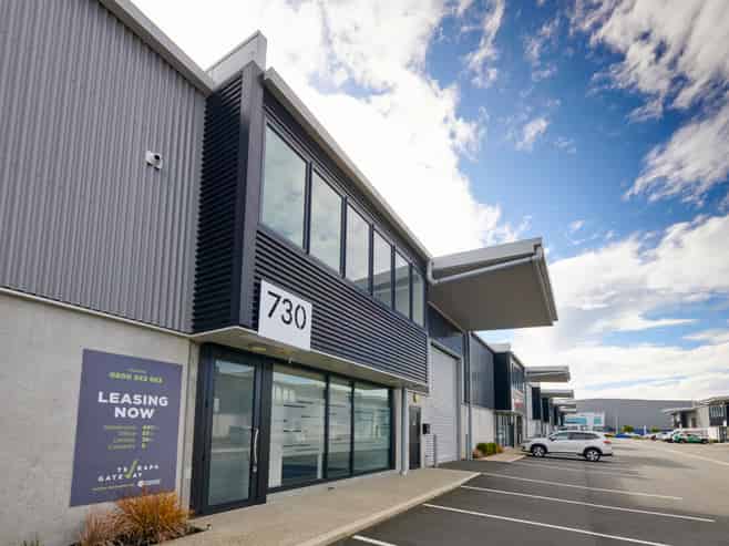 Modern commercial warehouse