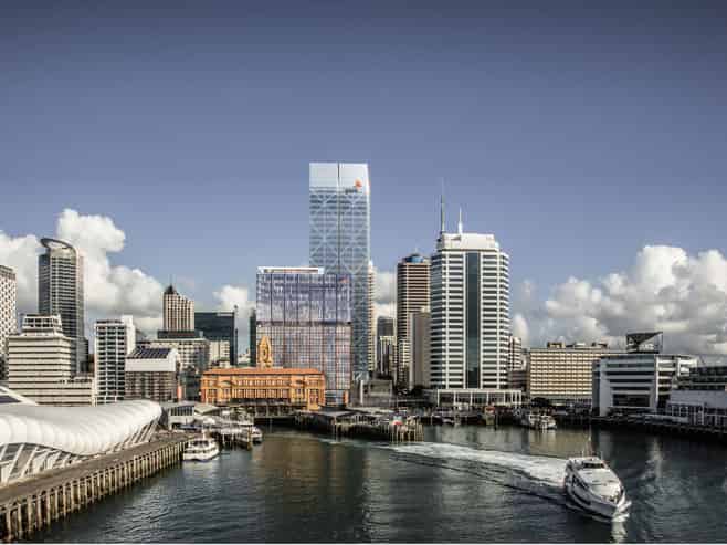 Open plan office space in Commercial Bay for 15 