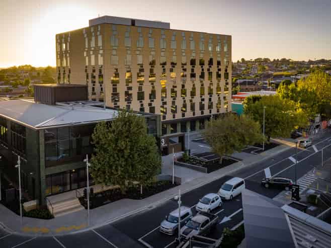 New build Office Towers at Sylvia Park