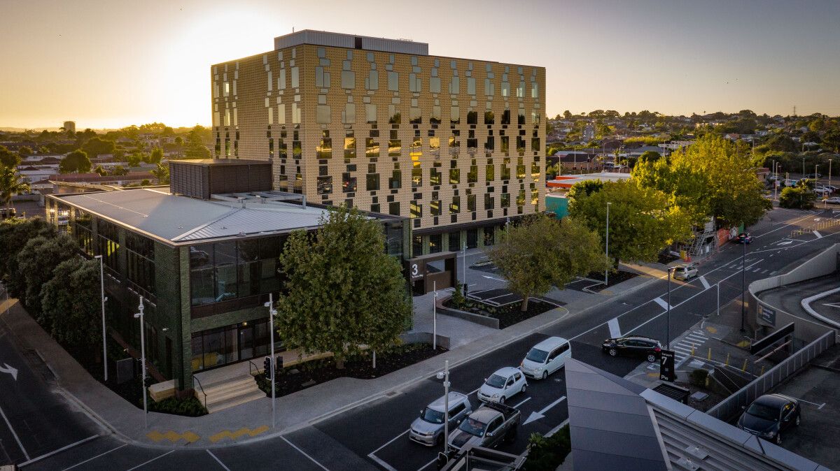 New build Office Towers at Sylvia Park, Mount Wellington