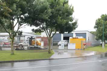 Workshop and secure yard