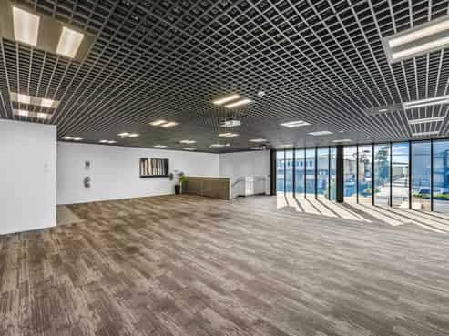 Modern open level one office