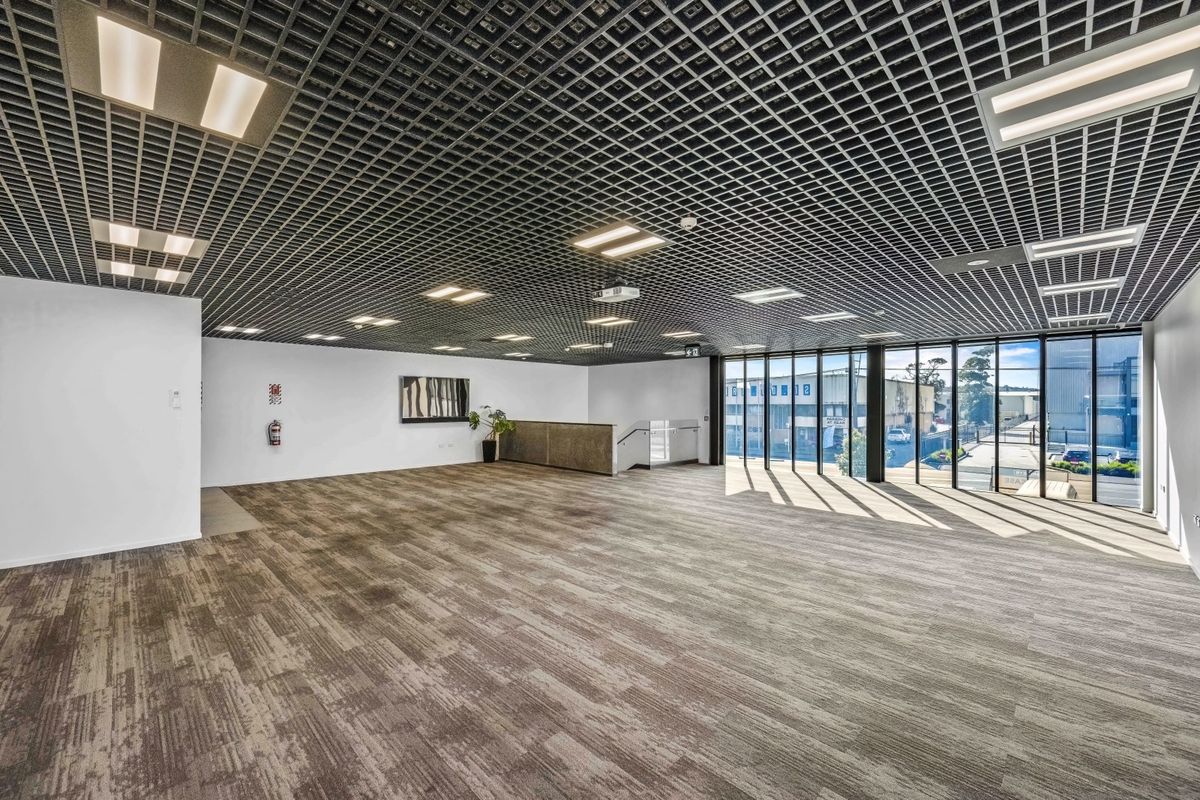 Modern open level one office, Onehunga
