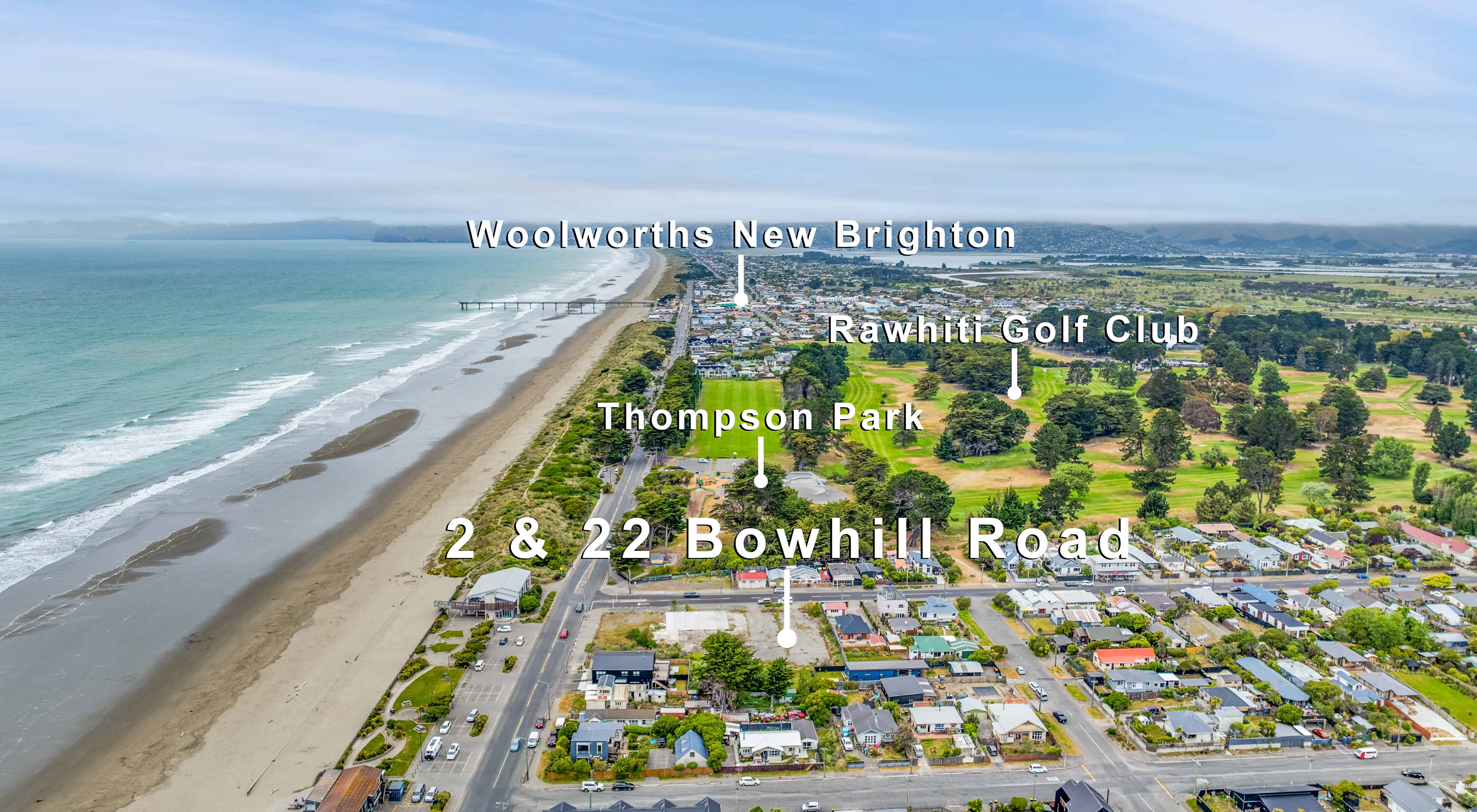 2 & 22 Bowhill Road, New Brighton, Christchurch City For Sale