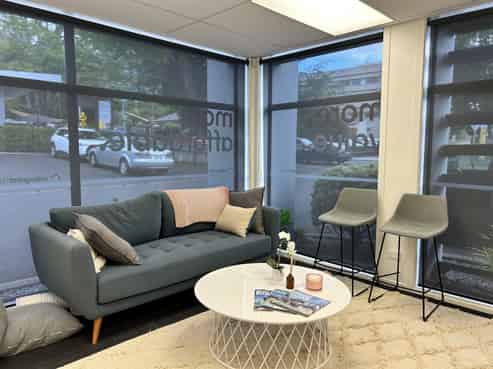 Well-designed, central office with parking