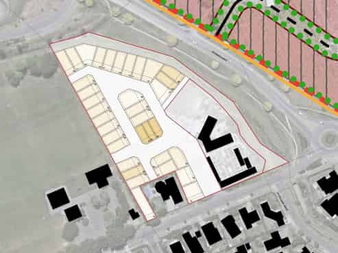 Havelock North consented development site