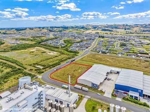 Strategic corner site in Pokeno Industrial Park