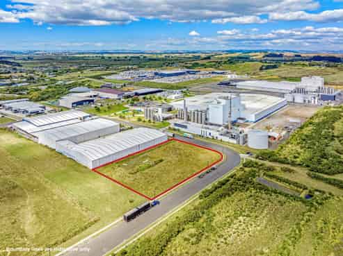 Strategic corner site in Pokeno Industrial Park