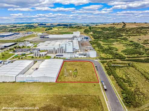 Strategic corner site in Pokeno Industrial Park