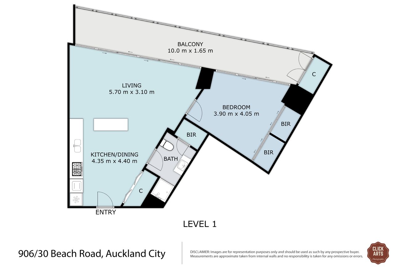 1 BEDROOM APARTMENT IN AUCKLAND CITY – pohled 5
