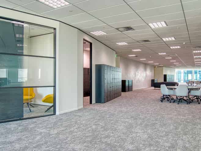 Brand new fitted office floor