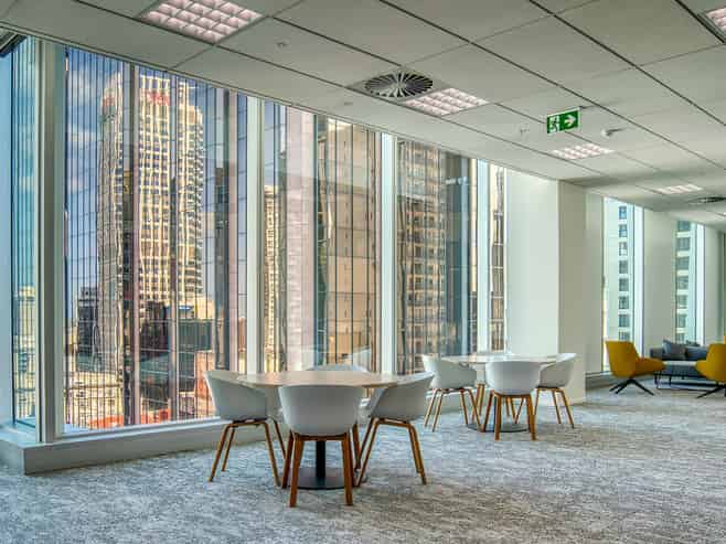 Brand new fitted office floor