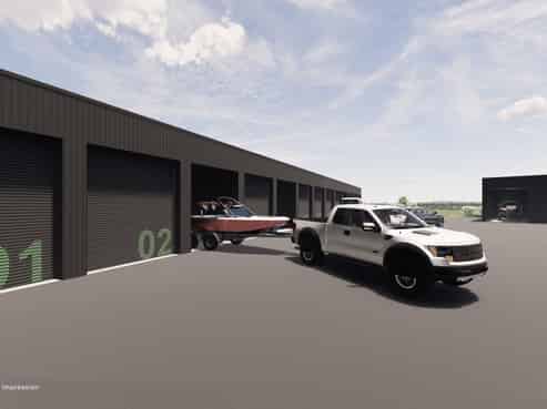 Brand new storage unit development