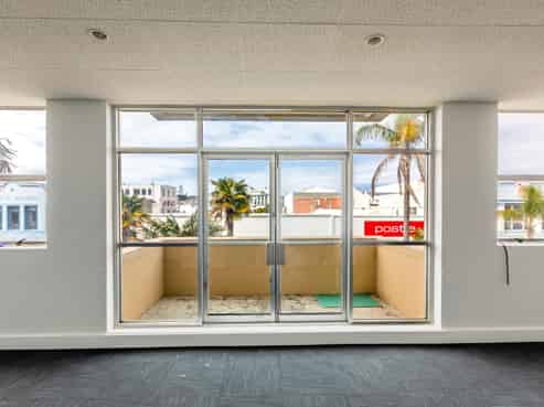 Office with a balcony?