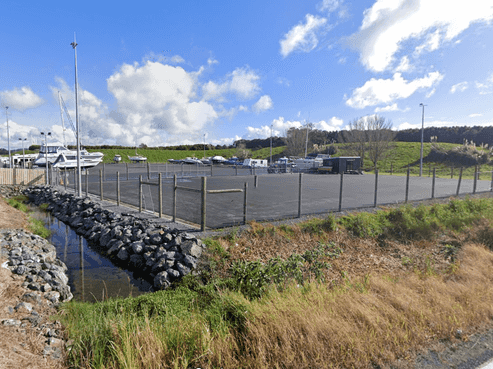 Secure Sales Yard - Marsden Cove