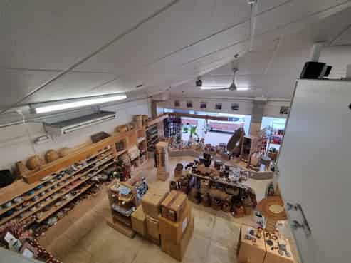 Bright and Busy retail Corner