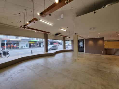 Bright and Busy retail Corner