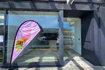 St Heliers retail with brand new frontage