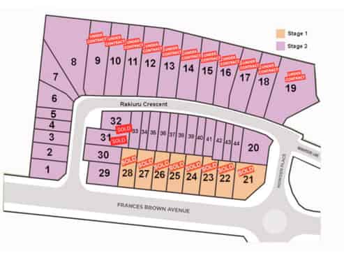 Lots 1-44 The Crest, Aotea