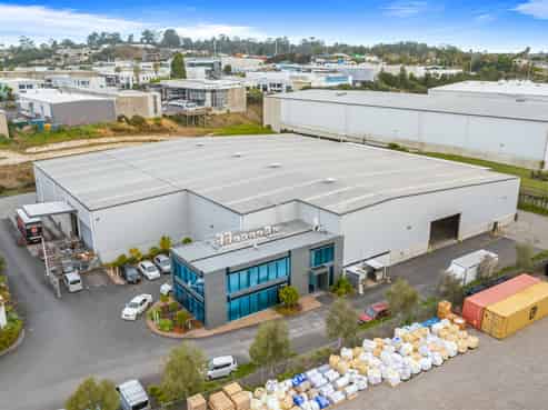 Highly functional industrial facility with scale