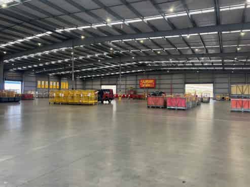 Highly functional industrial facility with scale