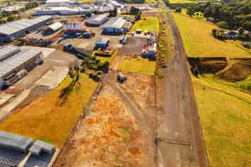 Development site with partial lease
