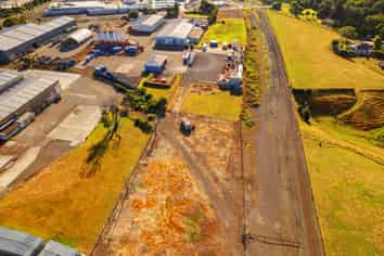 Development site with partial lease