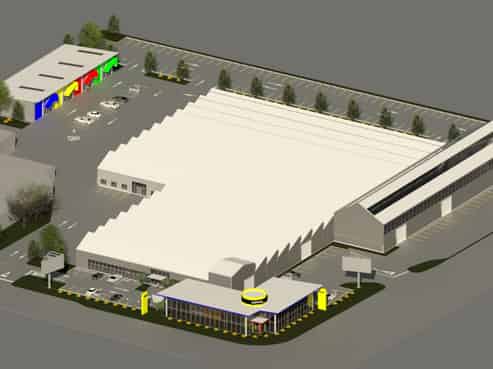 For Lease Corner Site Architectural Showroom