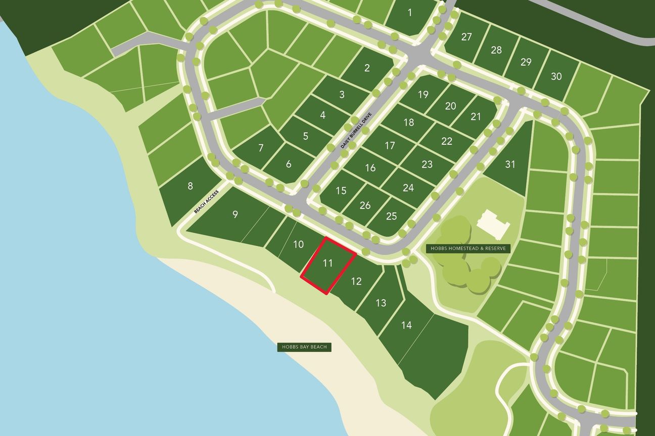 Premium Waterfront Section at Hobbs Bay Estate - Bild 5