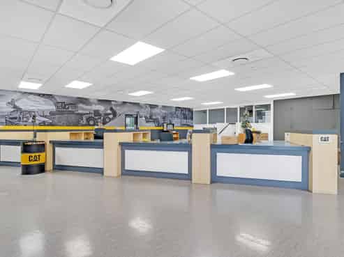 Large scale offices or trade retail