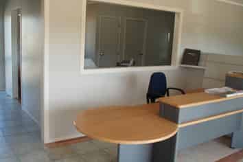 Main road office with display yard for sale