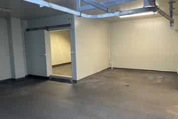 Tenancy with food preparation areas and offices