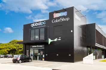 High profile showroom! 