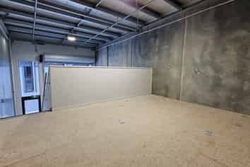 Unit with mezzanine floor ready to go!