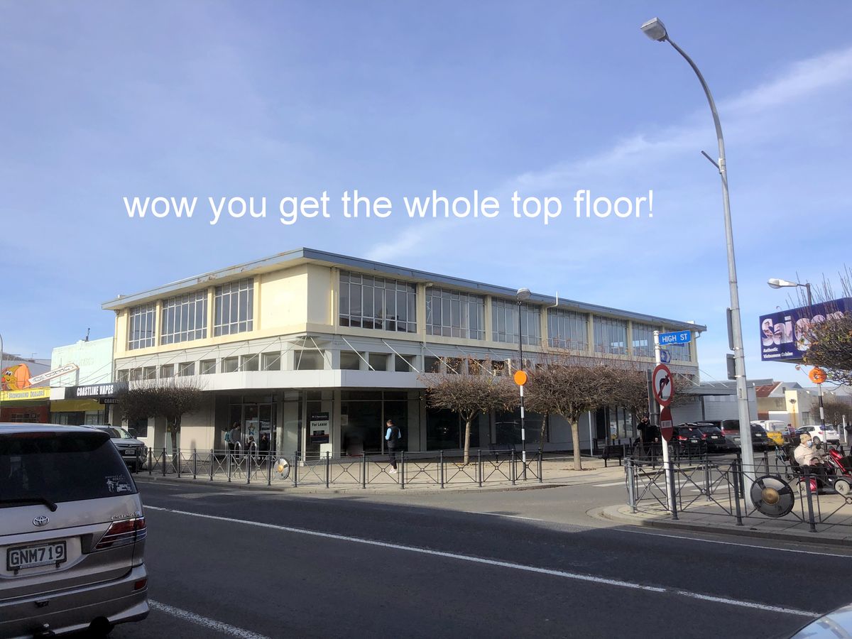 Amazing main street lease opportunity!
