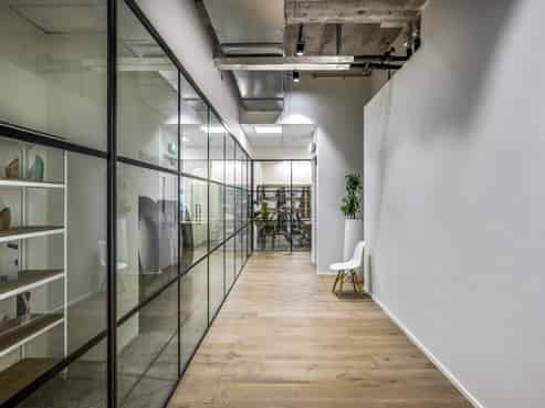 Refined Industrial-Chic Workspace