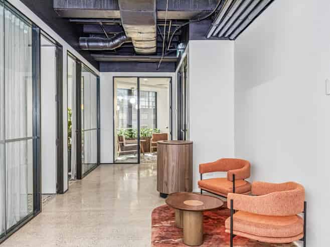 Premium office suites with furniture and IT