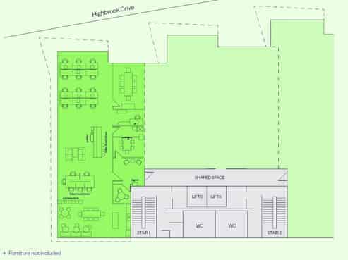 FANTASTIC FIRST FLOOR WITH FITOUT
