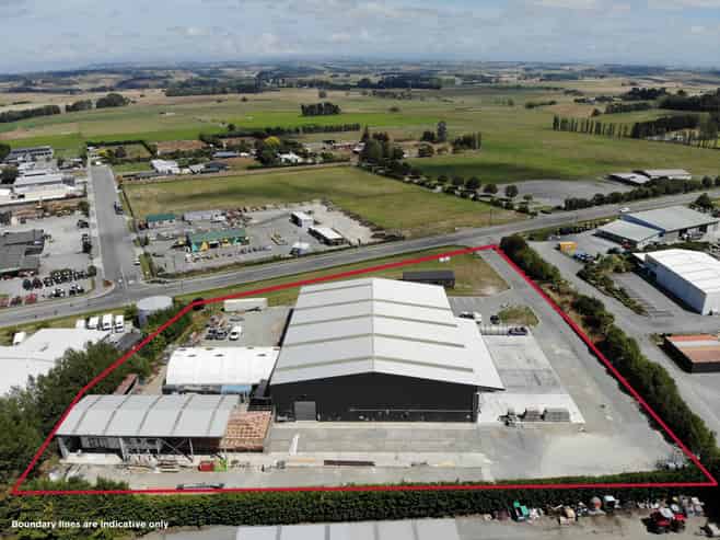 Commanding industrial investment on SH8