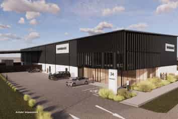 2,575sqm Spedding industrial new build
