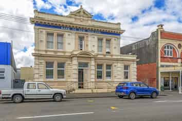 Historic BNZ Bank building in Marton for lease