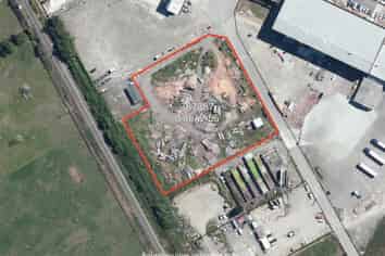 Bare industrial land for sale