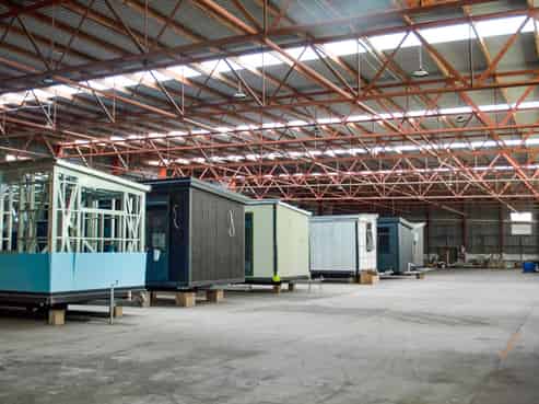 Port location warehouse